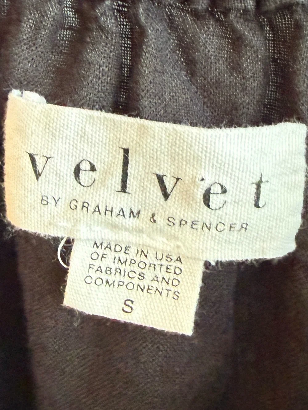 Velvet by Graham and Spencer Black 100% Linen Knee Length Dress Tie Waist Small